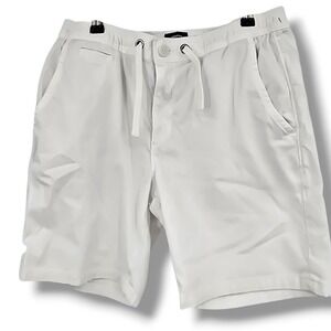 Superdry Hang Loose Men's White‎ Shorts Drawstring Casual Summer Medium